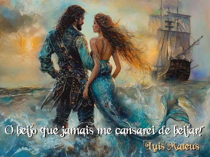 O beijo que jamais me cansarei de beijar!